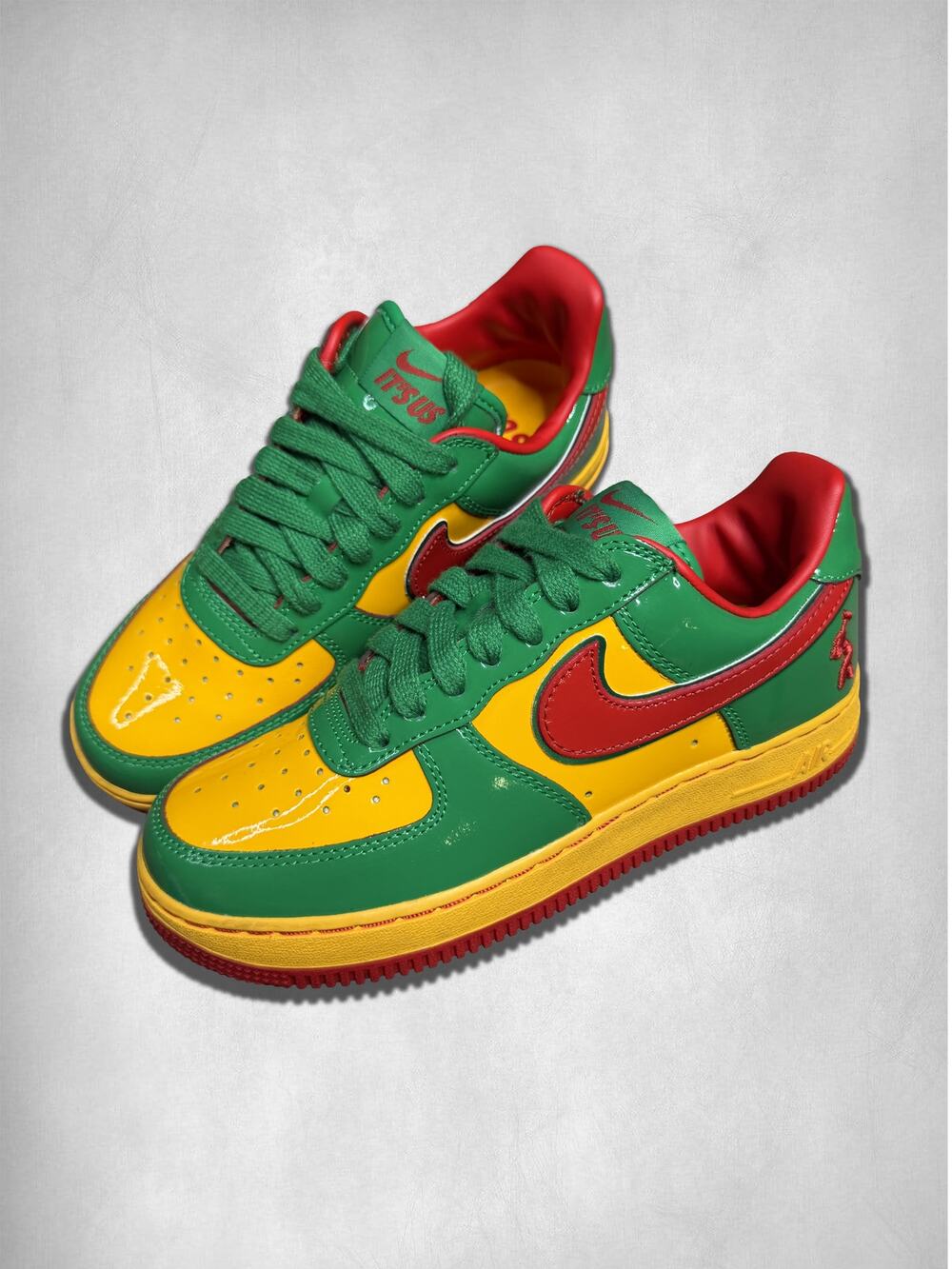 5M | Nike Air Force 1 Low Lil Yachty Concrete Boys Lucky Green - IH4383-300